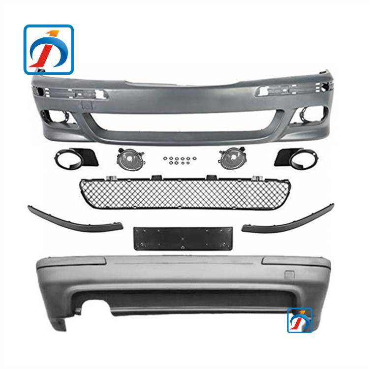 For benz W204 Front Bumper Side Skirt Exhaust Pipe W204 C63 Body Kit