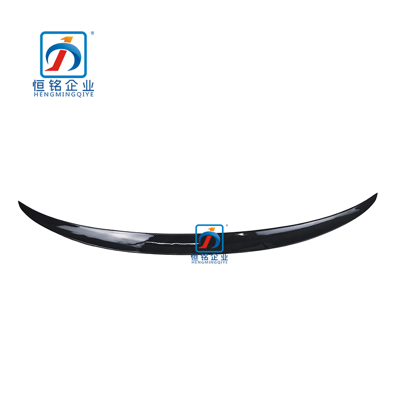 Hot Style 3 Series F30 F35 Real Carbon Fiber Trunk Spoiler Blade Black Wing
