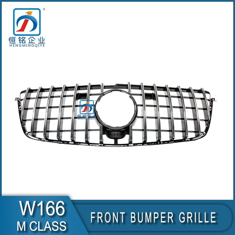 Car Accessories GT Style Front Bumper Grille GT Grille for GL W166 1668880460