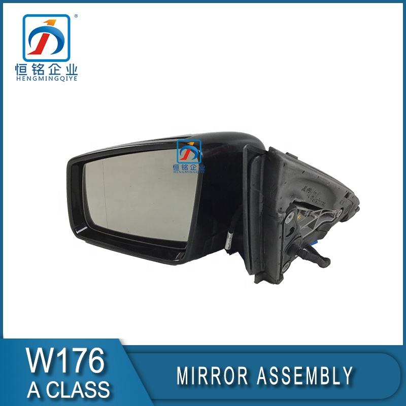 A Class W176 Manual Folding Mirror Assy Side Rearview Mirror Assembly 1768100176