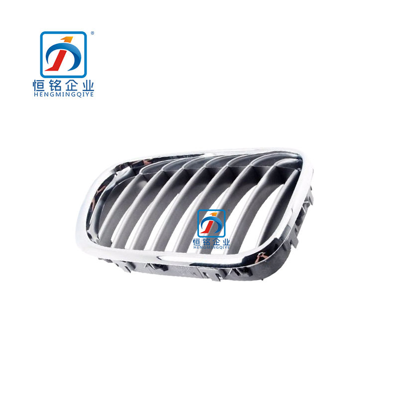Glossy Sliver Front Bumper Upper grille for bmw X5 For 51138250051