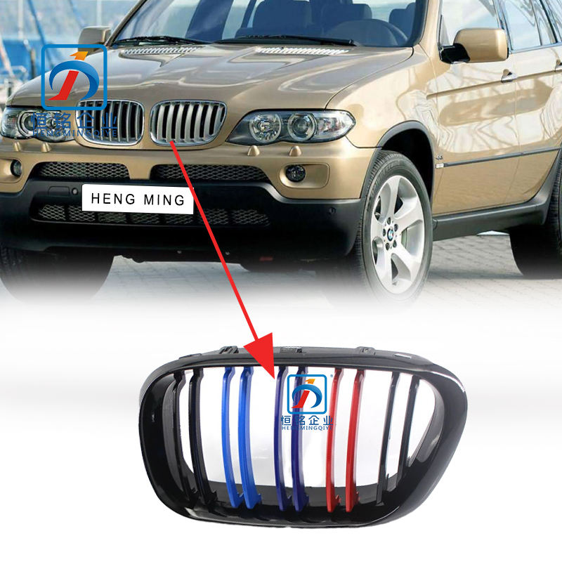 Glossy Plat Three colors Front Bumper Upper grille for bmw X5 For 51138250051