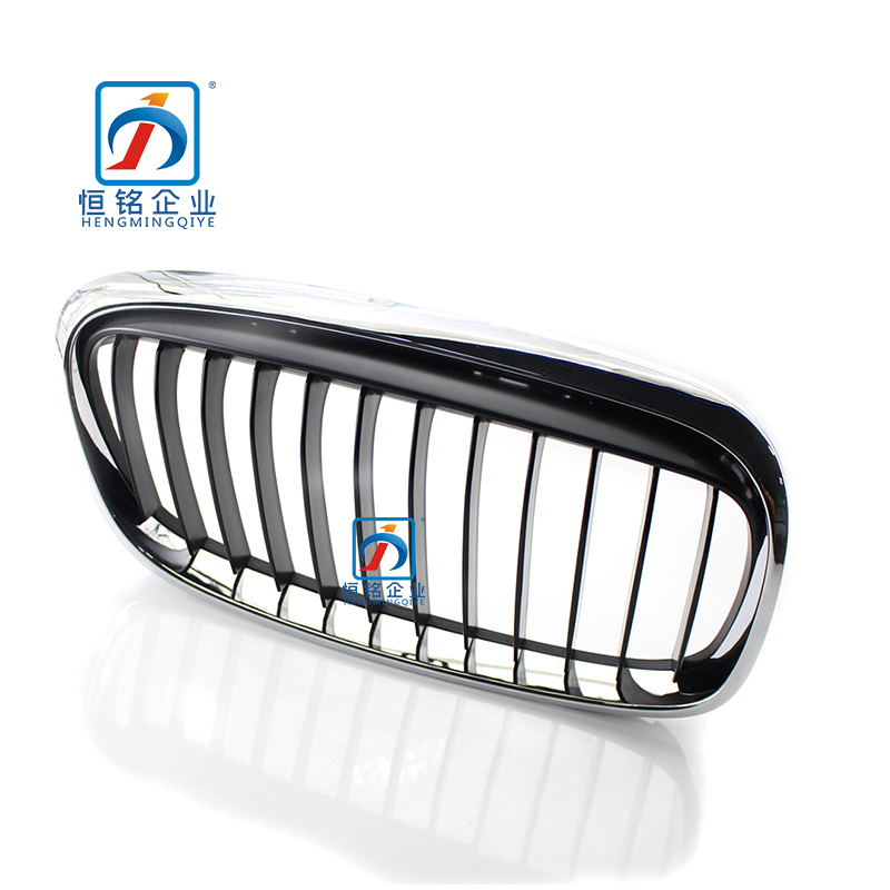 Semi-Chrome Grille Front Bumper Kidney Grill for bmw 5 Series E60 51137065701