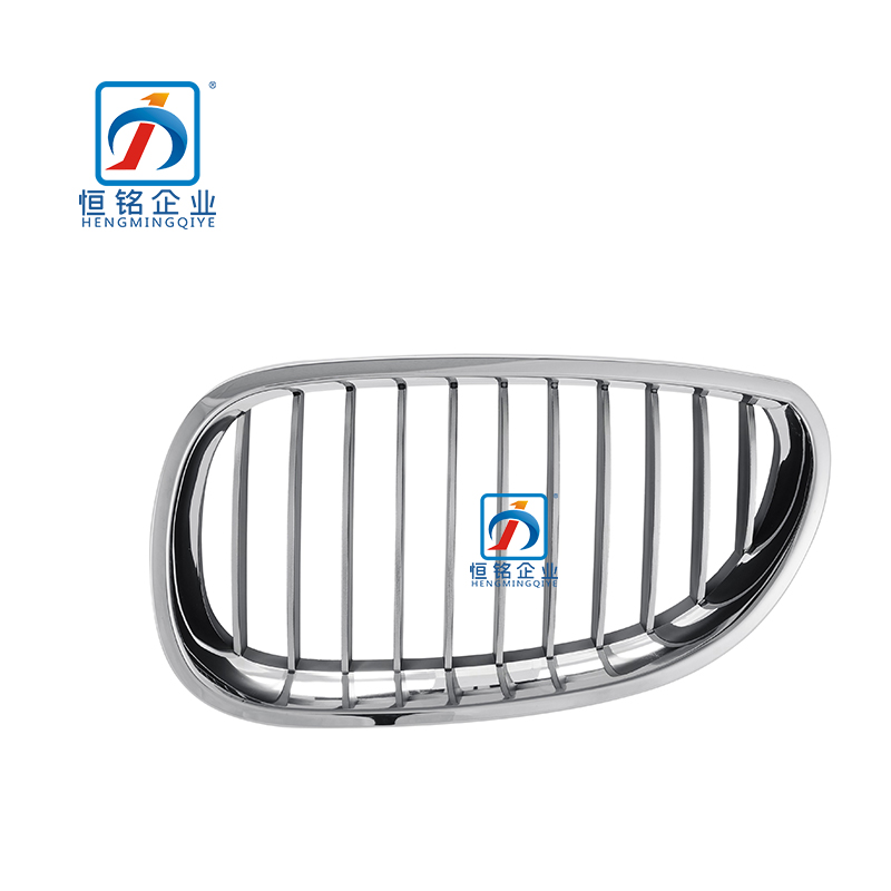 Semi-Chrome Grille Front Bumper Kidney Grill for bmw 5 Series E60 51137065701