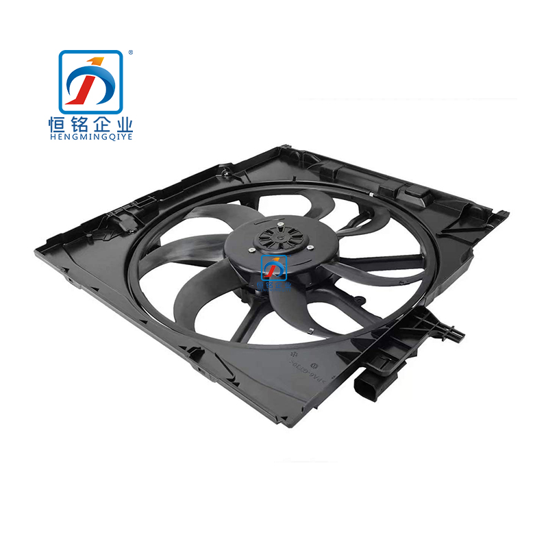 BRAND NEW AFTERMARKET X6 E71 ENGINE RADIATOR COOLING FAN ASSEMBLY 600W