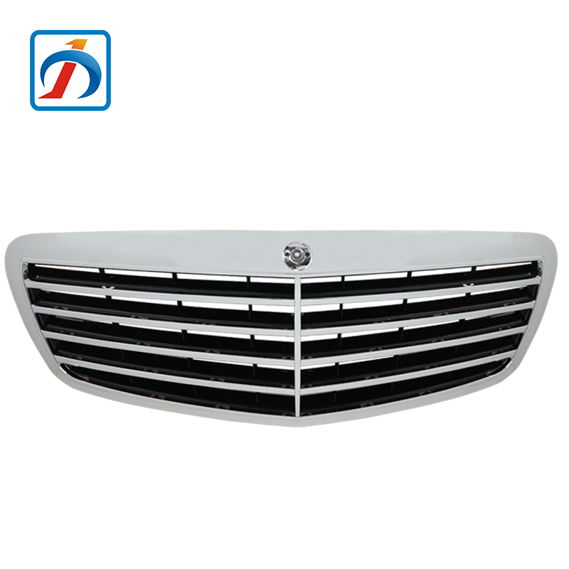 جديد C63 C63S AMG Silver C Class Grill W205 GTR لشبكة مرسيدس بنز الأمامية