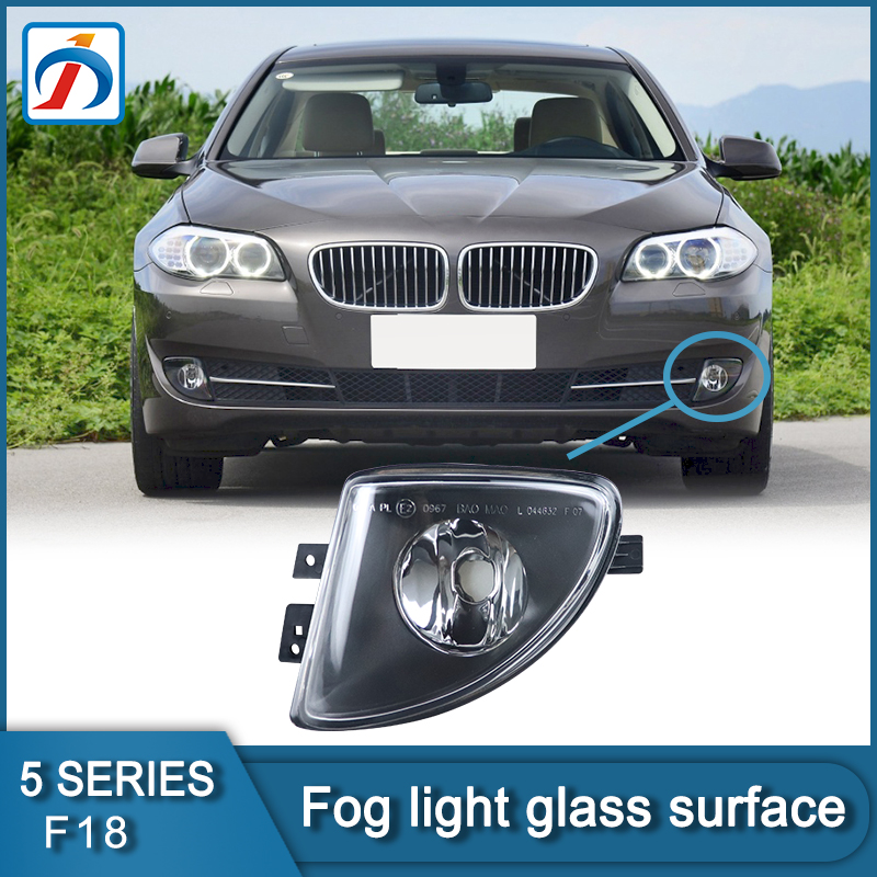 F18 F10 Glass Lens Fog Light for 5 Series F10 528i 535i 550i 2011 2013