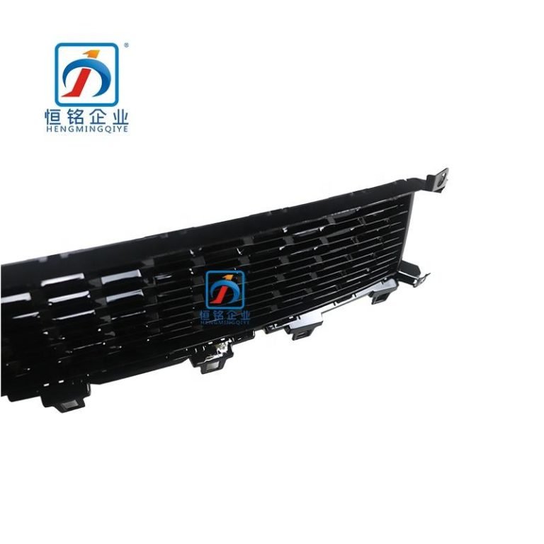14-17 INFINITI Q50 FRONT BUMPER CENTER LOWER GRILLE BLACK TRIM COVER