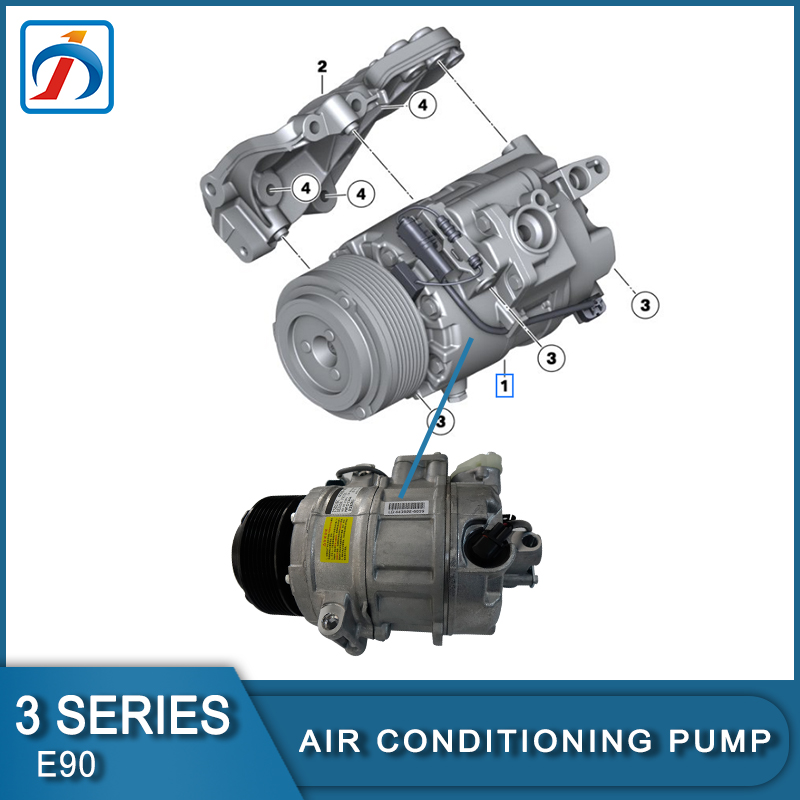 X5 E70 Air Conditioner Compressor For 740i 740Li 335 435 535 640 X5 X6