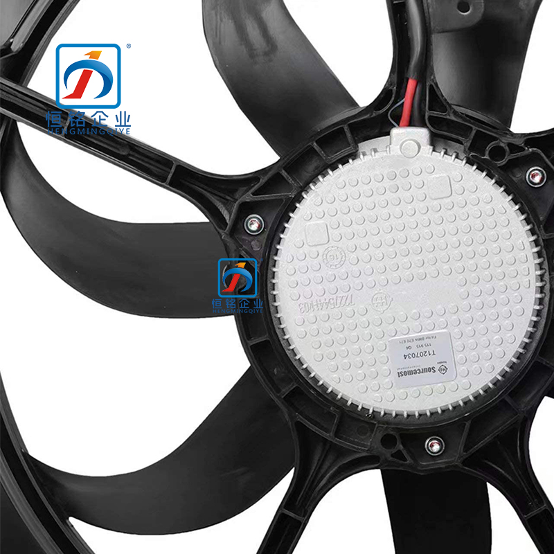 BRAND NEW AFTERMARKET X6 E71 ENGINE RADIATOR COOLING FAN ASSEMBLY 600W