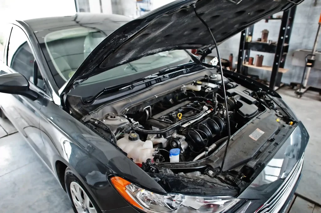 car engine hood