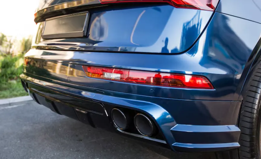 Front and rear bumpers